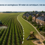 Spuitzones en woningbouw: 50 meter als vertrekpunt, niet als uitkomst